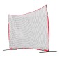 VEVOR Barricade Backstop Net, αθλητικό δίχτυ 16x10 ft με μπάλα, φορητός εξοπλισμός εξάσκησης με τσάντα μεταφοράς, οθόνη προστασίας για προπόνηση χόκεϊ ποδοσφαίρου Baseball Softball Lacrosse, για πίσω αυλή