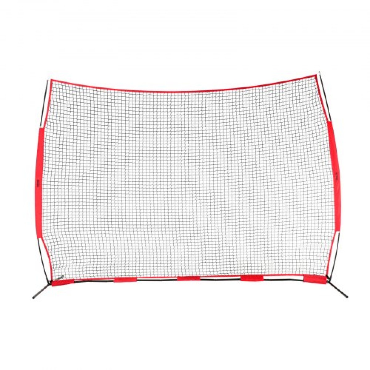 VEVOR Barricade Backstop Net, αθλητικό δίχτυ 12x9 ft με μπάλα, φορητός εξοπλισμός εξάσκησης με τσάντα μεταφοράς, οθόνη προστασίας για προπόνηση ποδοσφαίρου λακρός ποδοσφαίρου μπέιζμπολ για προπόνηση χόκεϊ, για πίσω αυλή