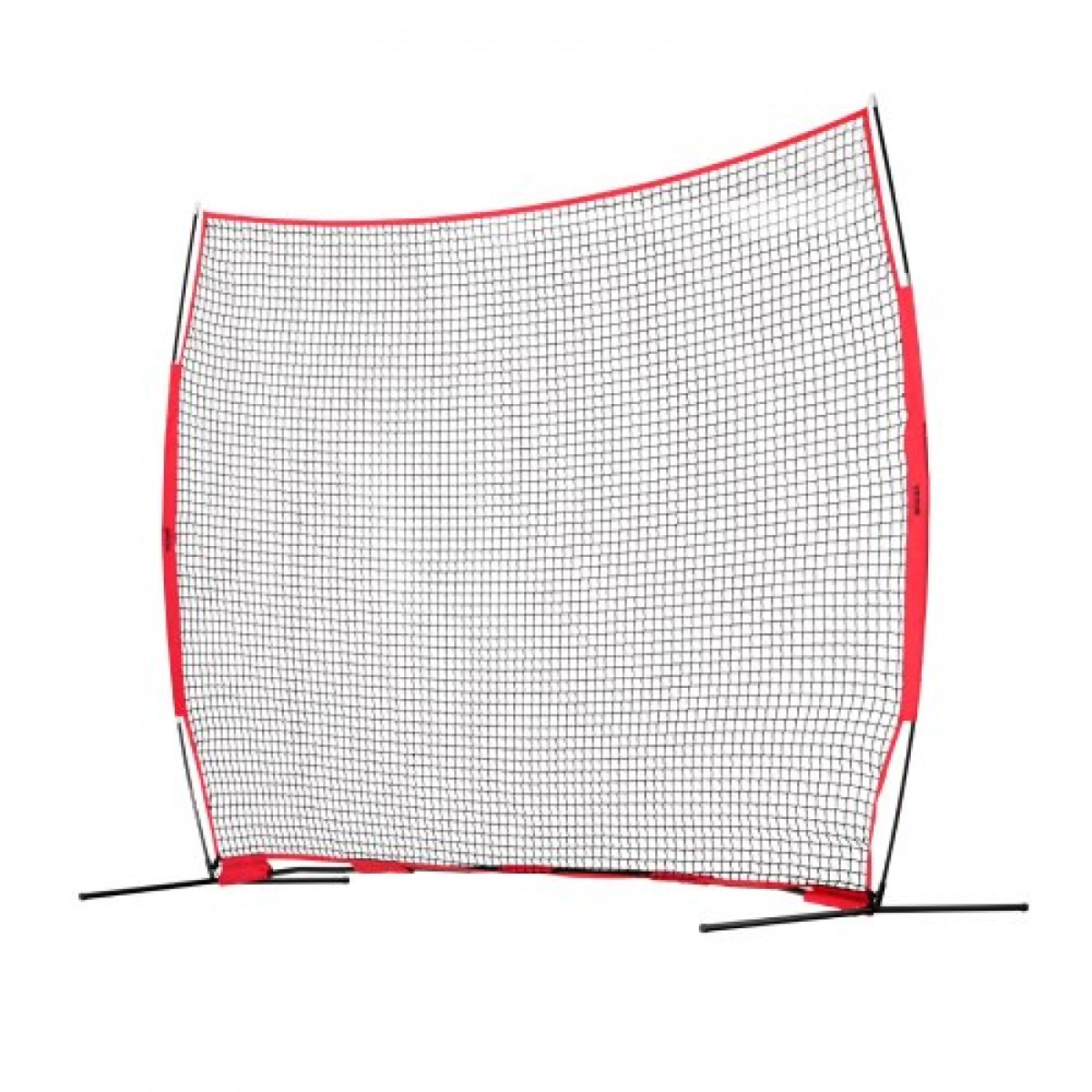 VEVOR Barricade Backstop Net, αθλητικό δίχτυ 12x9 ft με μπάλα, φορητός εξοπλισμός εξάσκησης με τσάντα μεταφοράς, οθόνη προστασίας για προπόνηση ποδοσφαίρου λακρός ποδοσφαίρου μπέιζμπολ για προπόνηση χόκεϊ, για πίσω αυλή