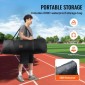 VEVOR L Screen Baseball για Batting Cage, 7x7 ft Baseball Softball Screen Safety, Body Protector Φορητή οθόνη κτύπημα με τσάντα μεταφοράς και πάσσαλοι εδάφους, Heavy Duty Pitching Net for Pitchers Protection