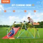 VEVOR Climbing Dome, 8FT Geometric Dome Climber με τσουλήθρα, για παιδιά 3 έως 9 ετών, Jungle Gym που υποστηρίζει 600LBS και εύκολη συναρμολόγηση, με λαβή αναρρίχησης, εξοπλισμό παιχνιδιού εξωτερικού χώρου και εσωτερικού χώρου για παιδιά