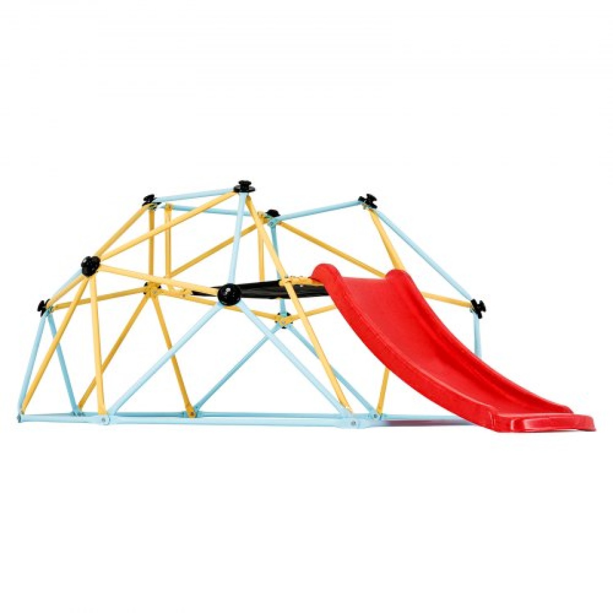 VEVOR Climbing Dome, 8FT Geometric Dome Climber με τσουλήθρα, για παιδιά 3 έως 9 ετών, Jungle Gym που υποστηρίζει 600LBS και εύκολη συναρμολόγηση, με λαβή αναρρίχησης, εξοπλισμό παιχνιδιού εξωτερικού χώρου και εσωτερικού χώρου για παιδιά
