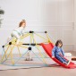 VEVOR Climbing Dome, 8FT Geometric Dome Climber με τσουλήθρα, για παιδιά 3 έως 9 ετών, Jungle Gym που υποστηρίζει 600LBS και εύκολη συναρμολόγηση, με λαβή αναρρίχησης, εξοπλισμό παιχνιδιού εξωτερικού χώρου και εσωτερικού χώρου για παιδιά