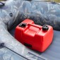 Δεξαμενή καυσίμου VEVOR Boat, 3,17-Gallon/12-L Marine Outboard Transfer Tank, Transfer Tank with 9,8ft Hose, Gauge for Outboard Engine, Yacht, Fishing Boat, Deck, Red