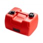 Δεξαμενή καυσίμου VEVOR Boat, 3,17-Gallon/12-L Marine Outboard Transfer Tank, Transfer Tank with 9,8ft Hose, Gauge for Outboard Engine, Yacht, Fishing Boat, Deck, Red