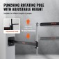 VEVOR Wall Mount Boxing Spinning Bar, Ρυθμιζόμενη Spinning Bar, Boxing Speed ​​Trainer με γάντια, Black Reflex Boxing Bar, Boxing Training Equipment for Kickboxing, MMA, Stress Relief, Fitness