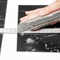 VEVOR Αυτοκόλλητα πλακάκια δαπέδου βινυλίου 12 x 12 ιντσών, 50 πλακάκια πάχους 1,5 mm, ξεφλούδισμα & ραβδί, μαύρο μάρμαρο με υφή DIY δάπεδο για κουζίνα, τραπεζαρία, υπνοδωμάτια και μπάνια, Εύκολη διακόσμηση σπιτιού
