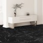 VEVOR Αυτοκόλλητα πλακάκια δαπέδου βινυλίου 12 x 12 ιντσών, 50 πλακάκια πάχους 1,5 mm, ξεφλούδισμα & ραβδί, μαύρο μάρμαρο με υφή DIY δάπεδο για κουζίνα, τραπεζαρία, υπνοδωμάτια και μπάνια, Εύκολη διακόσμηση σπιτιού