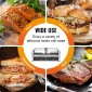 Εμπορική σχάρα Panini VEVOR, Ηλεκτρικό σάντουιτς Panini Maker 3600W, Ανοξείδωτη διπλή πρέσα σάντουιτς, ψησταριά Panini με έλεγχο θερμοκρασίας, 48x23cm Πλήρης επίπεδη εμαγιέ πλάκα, για μπριζόλα χάμπουργκερ μπέικον
