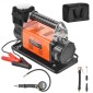 VEVOR 12V Heavy Duty Air Compressor - με κιτ φουσκώματος ελαστικών ψηφιακού μετρητή πίεσης, φορητό φουσκωτό ελαστικών 7,06 CFM, αντλία αέρα εκτός δρόμου 150 PSI με αντάπτορες για φορτηγά Αυτοκίνητο SUV 4 x 4 Vehicle RV