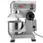 VEVOR Commercial Food Mixer, 18,7L Commercial Stand Mixer με 3 Ρυθμιζόμενες ταχύτητες, 1100W Ζυμίξερ με μπολ από ανοξείδωτο ατσάλι και 3 εξαρτήματα ανάμειξης, Ιδανικό για εστιατόριο, αρτοποιείο, ζαχαροπλαστείο, Caf