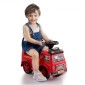 VEVOR Ride On Push Car για νήπια, Ηλικίες 1-3, Ride Racer, Sit to Stand Toddler Ride On Toy, Classic Kids Ride On Car με μουσικό τιμόνι & χώρο αποθήκευσης κάτω από το κάθισμα, Ride On Toy για κορίτσια για αγόρια, κόκκινο