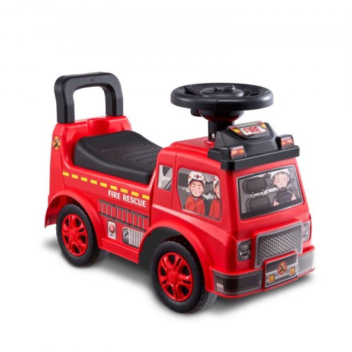 VEVOR Ride On Push Car για νήπια, Ηλικίες 1-3, Ride Racer, Sit to Stand Toddler Ride On Toy, Classic Kids Ride On Car με μουσικό τιμόνι & χώρο αποθήκευσης κάτω από το κάθισμα, Ride On Toy για κορίτσια για αγόρια, κόκκινο