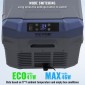 Ψυγείο αυτοκινήτου VEVOR, Ψυγείο αυτοκινήτου 12 Volt, Φορητός καταψύκτης 25 L Dual Zone, -4℉-68℉ Ρυθμιζόμενο εύρος, 12/24V DC και 100-240V AC Compressor Cooler για εξωτερικούς χώρους, Camping, RV