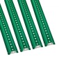 Πινακίδα U-Channel VEVOR 8FT, Σταθερός στύλος φράχτη από χάλυβα βαρέως τύπου 4 Pack, Πινακίδα U-Channel από χάλυβα φράχτη για κήπο, αυλή, φάρμα ή διασταύρωση κυκλοφορίας