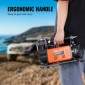 Φορητό φουσκωτό ελαστικών VEVOR 12V, αεροσυμπιεστής βαρέως τύπου 7.06CFM, αντλία αέρα εκτός δρόμου 150 PSI με αντάπτορες για φορτηγό SUV RV αυτοκινήτου - Περιλαμβάνει καλώδιο τροφοδοσίας 6.5FT, σωλήνα αέρα 26FT με μανόμετρο, τσάντα μεταφοράς