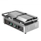 Εμπορική σχάρα Panini VEVOR, Ηλεκτρικό σάντουιτς Panini Maker 3600W, Ανοξείδωτη πρέσα διπλής σάντουιτς, Panini Grill Temp Control, 48x23cm Πλήρης αυλάκωση εμαγιέ, για μπριζόλα χάμπουργκερ μπέικον