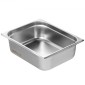 VEVOR 8 Pack Pans Hotel, 1/2 Size Anti-Jam Steam Pan with Kap, πάχους 0,8mm από ανοξείδωτο ατσάλι Επιτραπέζιο τηγάνι ατμού 4 ιντσών, Εμπορικό τηγάνι 4 ιντσών, Αποθηκευτικό τηγάνι τροφοδοσίας, για βιομηχανικό και επιστημονικό