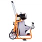Μηχάνημα καθαρισμού αποχέτευσης VEVOR 22m x 13mm, Αυτόματη τροφοδοσία αποχετευτικών στραγγιστηρίων σε ρόδες, φορητό μηχάνημα καθαρισμού αποχέτευσης με 8 κόφτες & διακόπτης ποδιών με ενεργοποίηση αέρα για σωλήνες 50mm έως 150mm