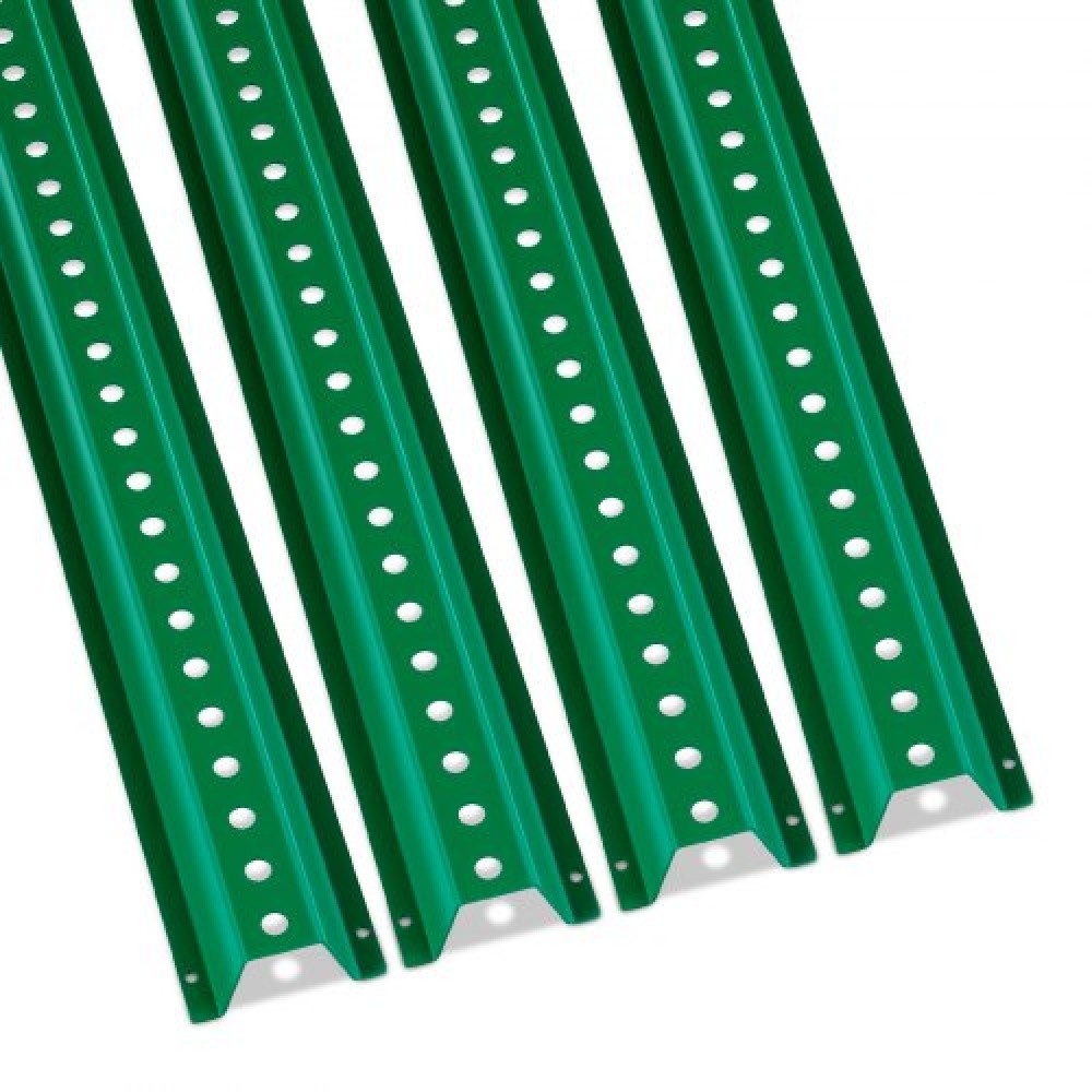 Πινακίδα U-Channel VEVOR 6FT, Σταθερός στύλος φράχτη από χάλυβα βαρέως τύπου 4 Pack, Πινακίδα U-Channel από χάλυβα φράχτη για κήπο, αυλή, φάρμα ή διασταύρωση κυκλοφορίας