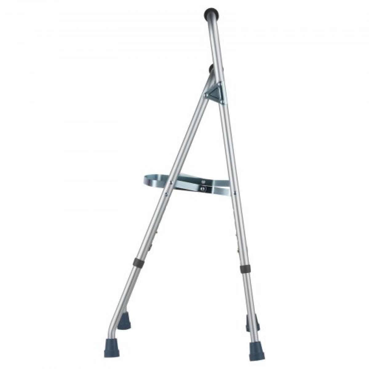 VEVOR Folding Hemi Walker, One Hand Folding Walker για ηλικιωμένους με ρυθμιζόμενο ύψος 6 επιπέδων, ελαφρύ αλουμίνιο |Πλαϊνό βοήθημα κινητικότητας με ένα χέρι για ηλικιωμένα άτομα με ειδικές ανάγκες, έως 350 LBS