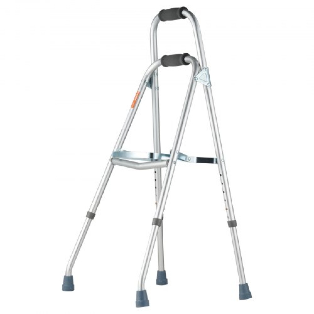 VEVOR Folding Hemi Walker, One Hand Folding Walker για ηλικιωμένους με ρυθμιζόμενο ύψος 6 επιπέδων, ελαφρύ αλουμίνιο |Πλαϊνό βοήθημα κινητικότητας με ένα χέρι για ηλικιωμένα άτομα με ειδικές ανάγκες, έως 350 LBS