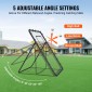 VEVOR Baseball And Softball Rebounder Net, 4 x 6 Feet PitchBack Baseball Nest for Pitching and Fielding Training, Pitch Return Trainer Rebound Net με Pitching Target, 4 ρυθμιζόμενες γωνίες