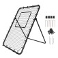 VEVOR Baseball And Softball Rebounder Net, 4 x 6 Feet PitchBack Baseball Nest for Pitching and Fielding Training, Pitch Return Trainer Rebound Net με Pitching Target, 4 ρυθμιζόμενες γωνίες