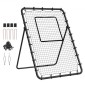 VEVOR Baseball And Softball Rebounder Net, 4 x 6 Feet PitchBack Baseball Nest for Pitching and Fielding Training, Pitch Return Trainer Rebound Net με Pitching Target, 4 ρυθμιζόμενες γωνίες