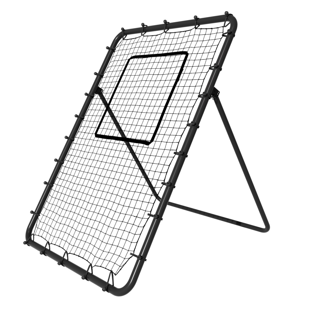 VEVOR Baseball And Softball Rebounder Net, 4 x 6 Feet PitchBack Baseball Nest for Pitching and Fielding Training, Pitch Return Trainer Rebound Net με Pitching Target, 4 ρυθμιζόμενες γωνίες