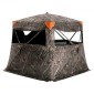 VEVOR Hunting Blind, 270° See Through Ground Blind, 4-5 Person Pop Up Deer Blind για κυνήγι με τσάντα μεταφοράς, φορητή ελαστική σκηνή κυνηγιού, πλέγμα μονής διαδρομής για γαλοπούλα και κυνήγι ελαφιών