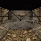 VEVOR Hunting Blind, 270° See Through Ground Blind, 4-5 Person Pop Up Deer Blind για κυνήγι με τσάντα μεταφοράς, φορητή ελαστική σκηνή κυνηγιού, πλέγμα μονής διαδρομής για γαλοπούλα και κυνήγι ελαφιών