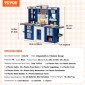 VEVOR Kids Kitchen Playset, 3-in-1 Toddler Kitchen with Simulated Spray, Sounds and Lights, Play Kitchen Set with 74 τμχ Σετ αξεσουάρ μαγειρικής για νήπια, παιδιά προσχολικής ηλικίας, παιδιά 3-8 ετών, μπλε