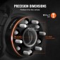 VEVOR Wheel Spacers, 2" 6"x5.3" Wheel Adapters, 6 Lug Forged Spacer, 87,1 mm Bore Hubcentric M14 x2 Studs Spacers, Fit for Ford Expedition, F150, Lincoln Navigator, 4 ΤΕΜ Μαύρο
