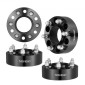 VEVOR Wheel Spacers, 2" 6"x5.3" Wheel Adapters, 6 Lug Forged Spacer, 87,1 mm Bore Hubcentric M14 x2 Studs Spacers, Fit for Ford Expedition, F150, Lincoln Navigator, 4 ΤΕΜ Μαύρο