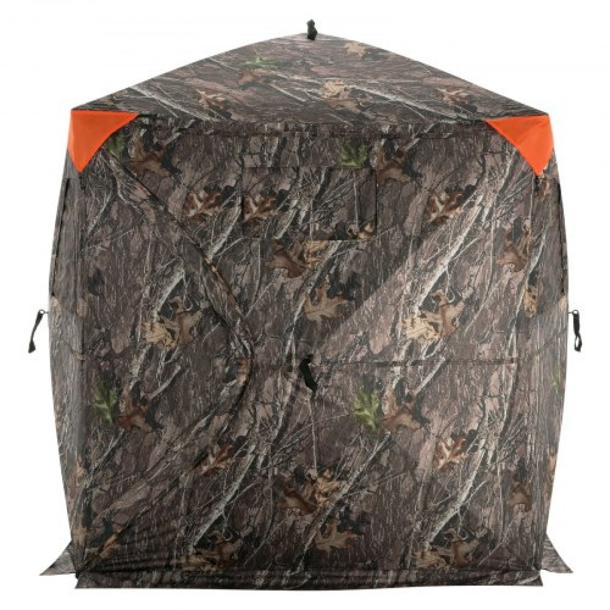 VEVOR Hunting Blind, 270° Ground Blind, Pop Up Deer Blind 2-3 ατόμων για κυνήγι με τσάντα μεταφοράς, φορητή ελαστική σκηνή κυνηγιού, 3 οριζόντια παράθυρα για τη Τουρκία και το κυνήγι ελαφιού