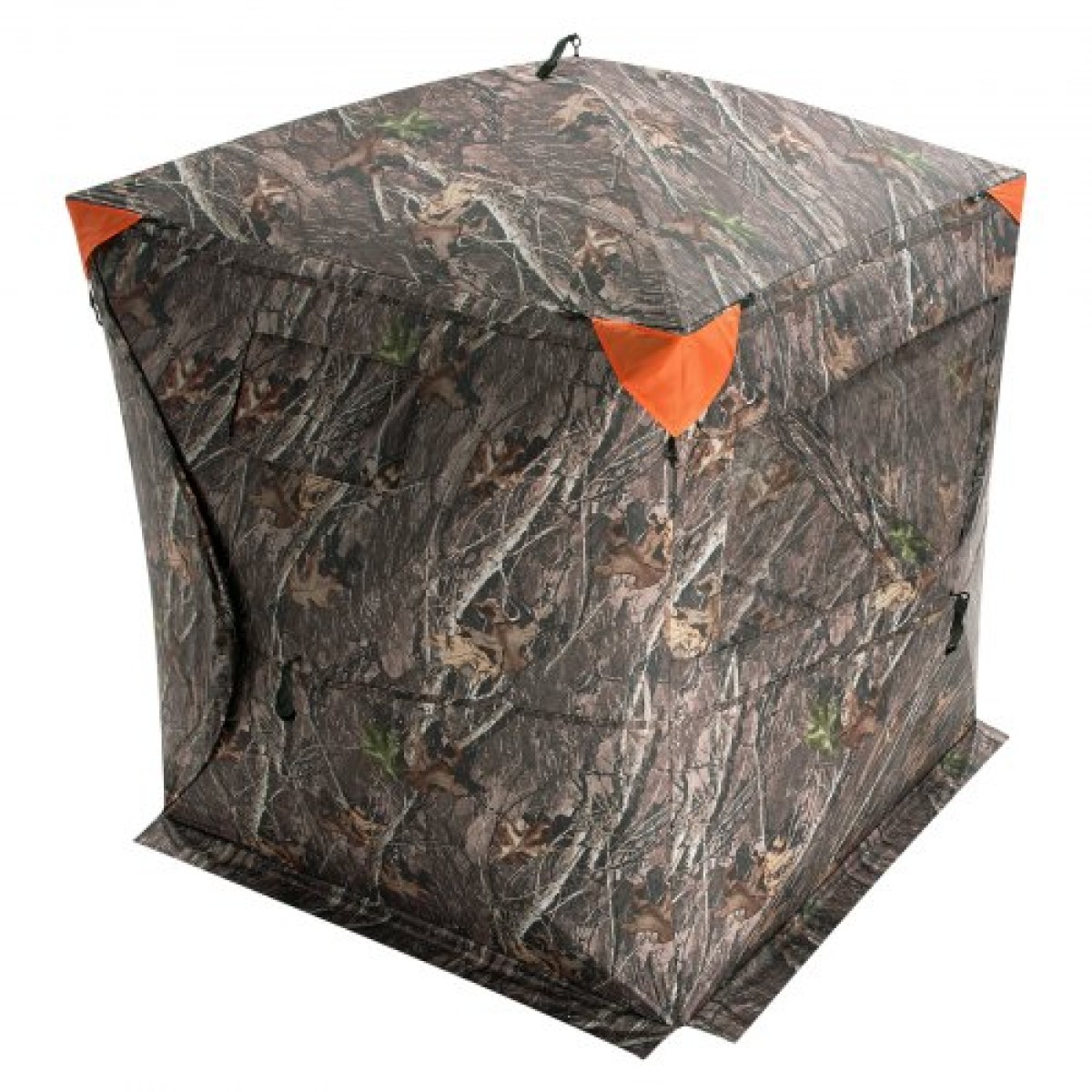 VEVOR Hunting Blind, 270° Ground Blind, Pop Up Deer Blind 2-3 ατόμων για κυνήγι με τσάντα μεταφοράς, φορητή ελαστική σκηνή κυνηγιού, 3 οριζόντια παράθυρα για τη Τουρκία και το κυνήγι ελαφιού