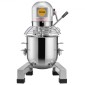 Μίξερ φαγητού VEVOR Commercial, 10L Commercial Stand Mixer με 3 Ρυθμιζόμενες ταχύτητες, 550W Ζυμίξερ με μπολ από ανοξείδωτο ατσάλι και 3 εξαρτήματα ανάμειξης, Ιδανικό για εστιατόριο, αρτοποιείο, ζαχαροπλαστείο, καφετέρια
