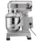 Μίξερ φαγητού VEVOR Commercial, 10L Commercial Stand Mixer με 3 Ρυθμιζόμενες ταχύτητες, 550W Ζυμίξερ με μπολ από ανοξείδωτο ατσάλι και 3 εξαρτήματα ανάμειξης, Ιδανικό για εστιατόριο, αρτοποιείο, ζαχαροπλαστείο, καφετέρια