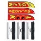 VEVOR Open Flags με Pole Kit, Advertising Flags για επιχειρήσεις εκτός, Advertising Feather Flag Kit, 3 Flags (Open, Look, Welcome), 3 Poles, 3 Ground Stakes, Swooper Flags για επιχειρήσεις 16,3 FT