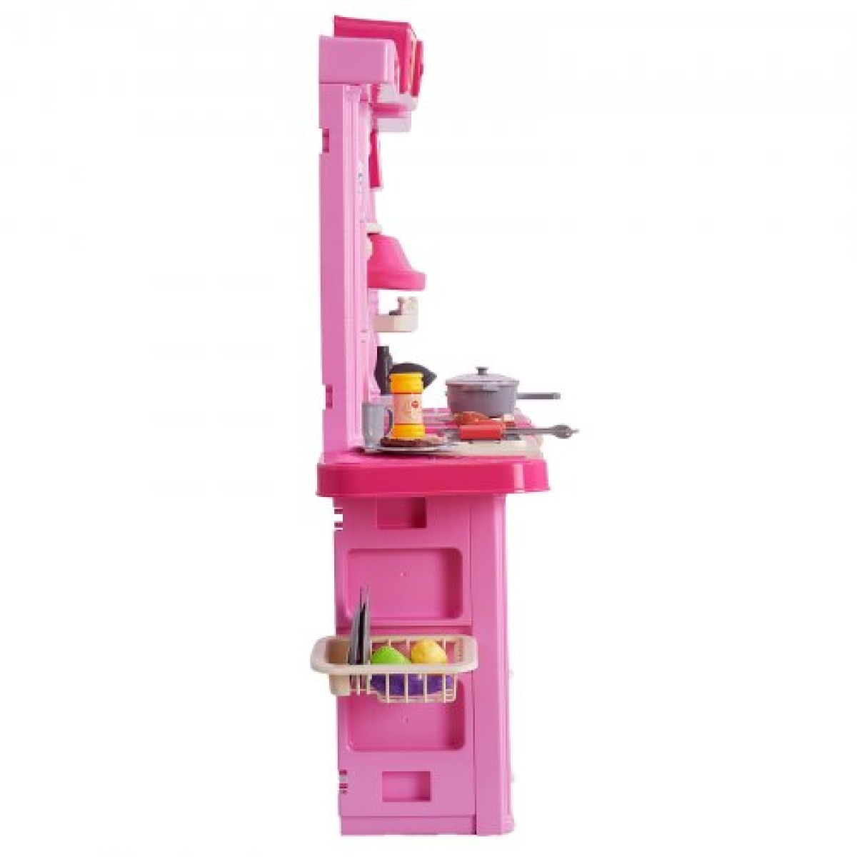 VEVOR Kids Kitchen Playset, 3-in-1 Toddler Kitchen with Simulated Spray, Sounds and Lights, Play Kitchen Set with 74 PCS Σετ αξεσουάρ μαγειρικής για νήπια, παιδιά προσχολικής ηλικίας, παιδιά 3-8 ετών, ροζ