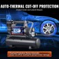 VEVOR 12V Heavy Duty Air Compressor with 6L Tank Kit, 6,35 CFM Portable Tire Inflator, 150 PSI Offroad Air Compressor with Digital Pressure Mauge Tire Inflator for Trucks Car SUV 4 x 4 Vehicle RV