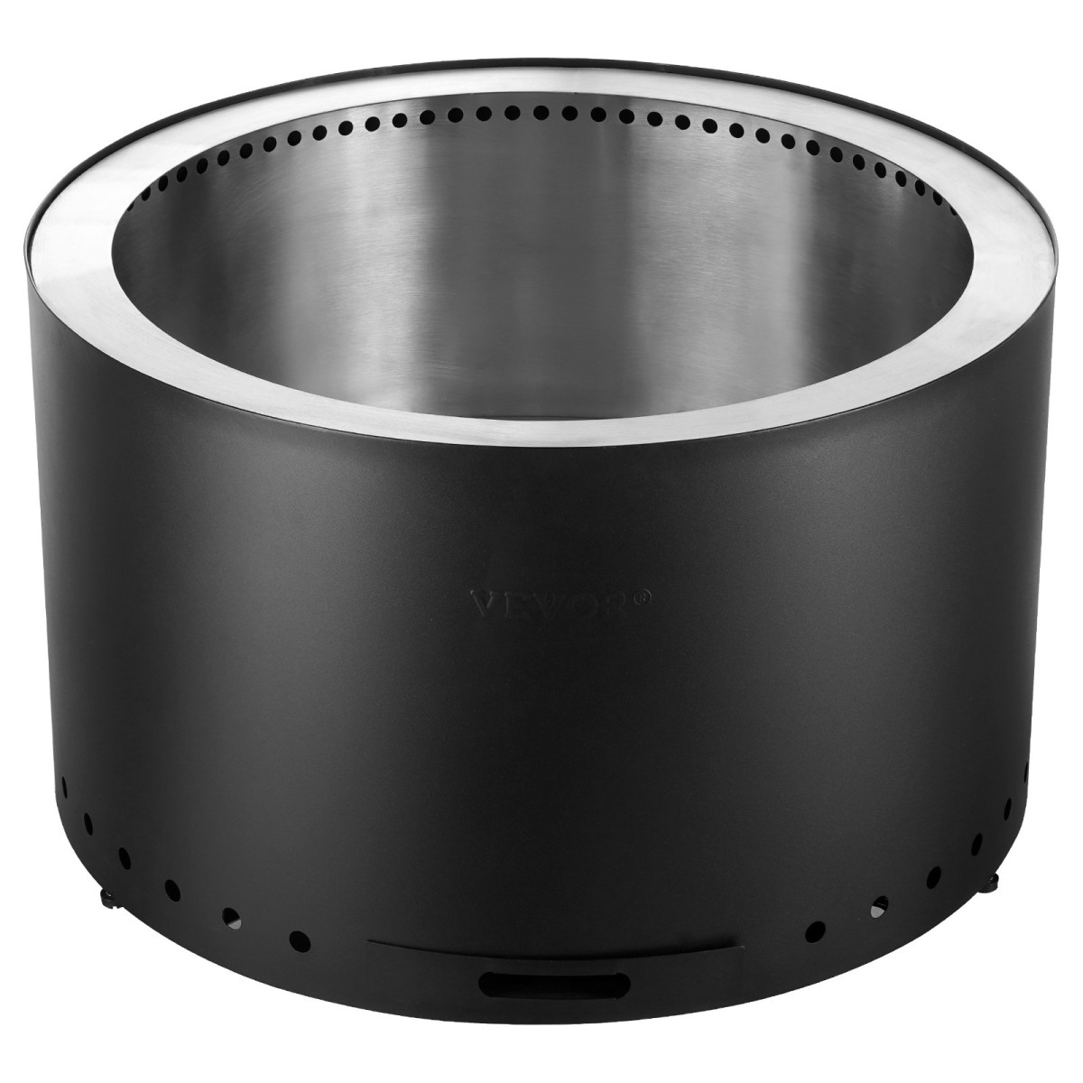 VEVOR Smokeless Fire Pit Stove Bonfire 71,1 cm Dia Wood Καύση Ανοξείδωτο
