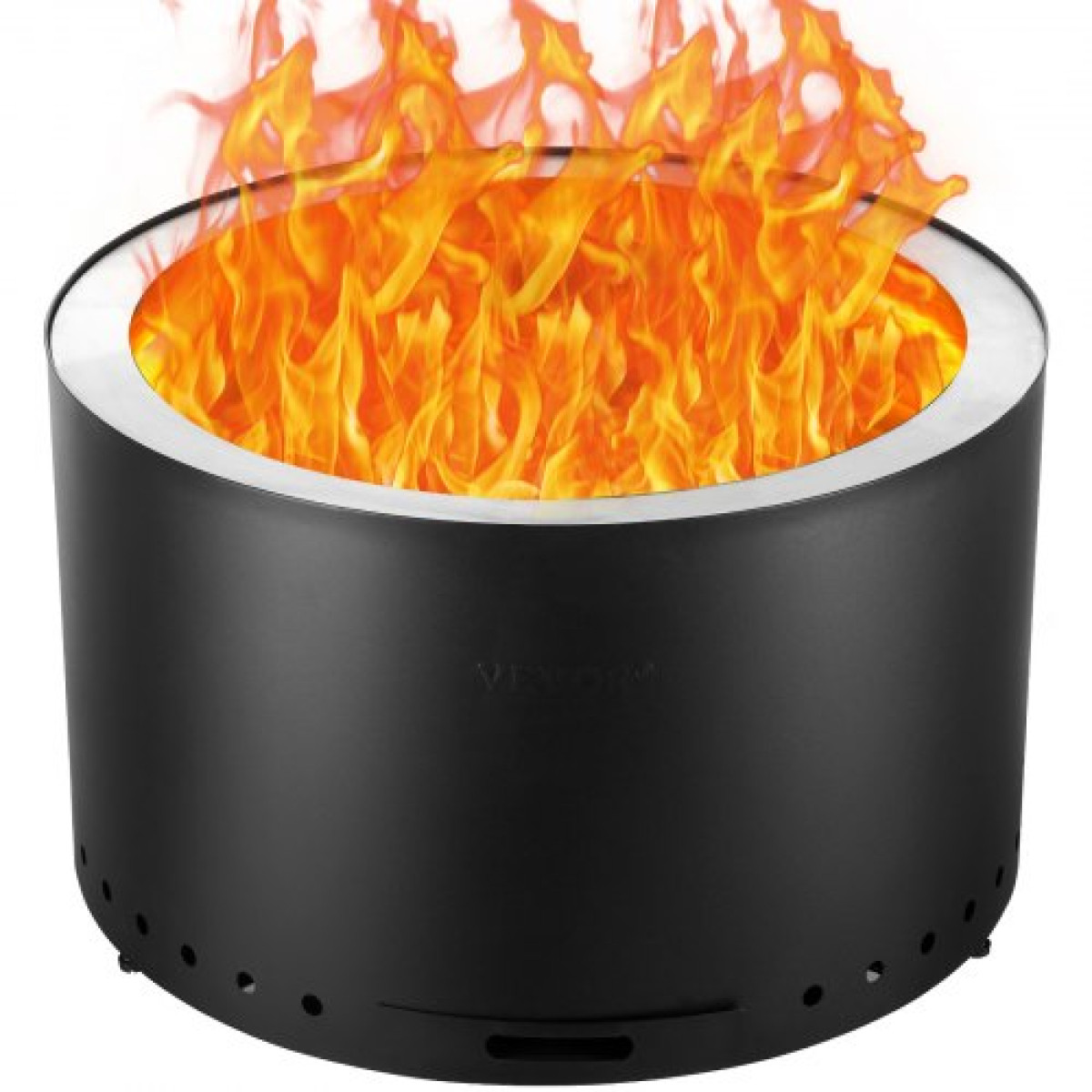 VEVOR Smokeless Fire Pit Stove Bonfire 71,1 cm Dia Wood Καύση Ανοξείδωτο