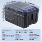 Ψυγείο αυτοκινήτου VEVOR, Ψυγείο αυτοκινήτου 12 Volt, Φορητός καταψύκτης 9 L μονής ζώνης, -4℉-68℉ Ρυθμιζόμενο εύρος, 12/24V DC και 100-240V AC ψύκτη συμπιεστή για εξωτερικούς χώρους, κάμπινγκ, RV