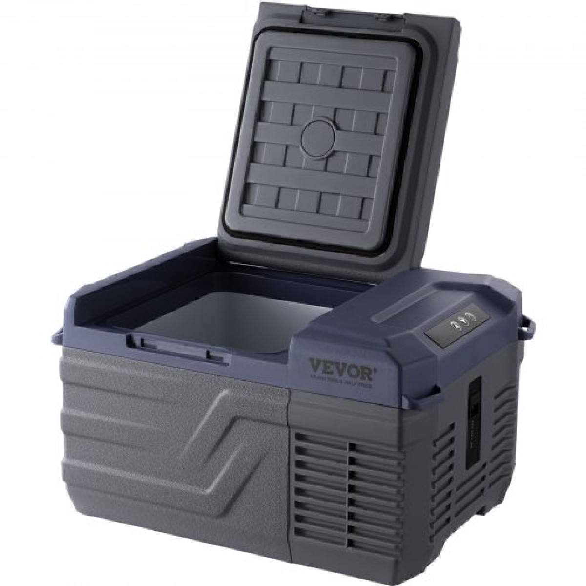 Ψυγείο αυτοκινήτου VEVOR, Ψυγείο αυτοκινήτου 12 Volt, Φορητός καταψύκτης 9 L μονής ζώνης, -4℉-68℉ Ρυθμιζόμενο εύρος, 12/24V DC και 100-240V AC ψύκτη συμπιεστή για εξωτερικούς χώρους, κάμπινγκ, RV