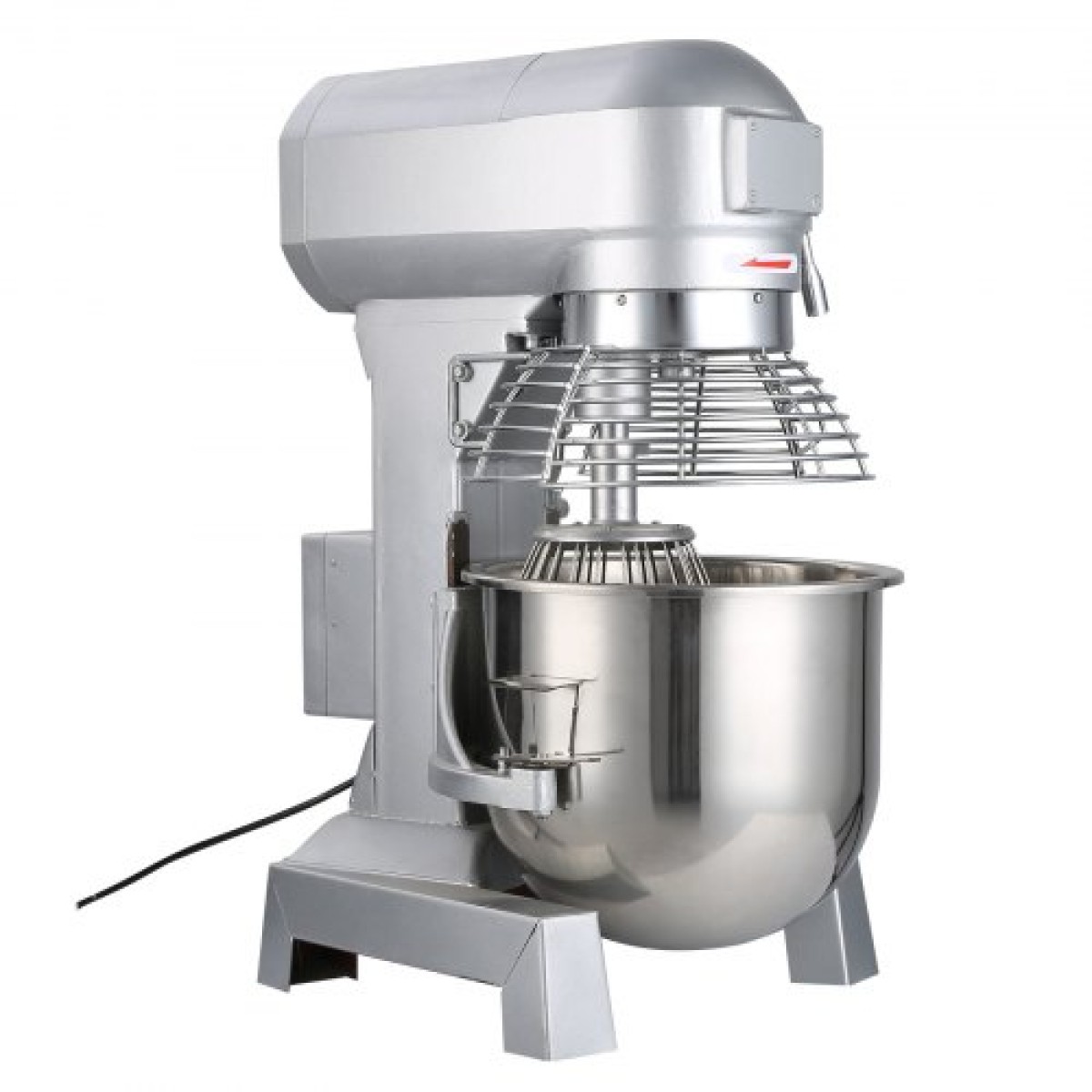 Μίξερ κουζίνας VEVOR Industrial Kitchen 15Qt 600W, 3 ταχύτητες ταχύτητας (110/178/390 RPM), Ανθεκτικό 110V, Περιλαμβάνει ανοξείδωτο μπολ, γάντζο ζύμης, σύρμα, χτυπητήρι, ιδανικό για εκπαιδευτικά ιδρύματα, αρτοποιεία, εστιατόρια