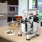 Μίξερ κουζίνας VEVOR Industrial Kitchen 15Qt 600W, 3 ταχύτητες ταχύτητας (110/178/390 RPM), Ανθεκτικό 110V, Περιλαμβάνει ανοξείδωτο μπολ, γάντζο ζύμης, σύρμα, χτυπητήρι, ιδανικό για εκπαιδευτικά ιδρύματα, αρτοποιεία, εστιατόρια