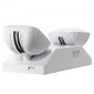 VEVOR 24 Pack Εμπορικό φως έκτακτης ανάγκης, 3W, Λευκό LED φωτιστικά για έξοδο έκτακτης ανάγκης με εφεδρική μπαταρία 180 λεπτών ρυθμιζόμενη 2 LED τετράγωνη βάση κεφαλής, οροφής ή τοίχου για διακοπές ρεύματος σε επιχειρήσεις