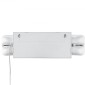 VEVOR 24 Pack Εμπορικό φως έκτακτης ανάγκης, 3W, Λευκό LED φωτιστικά για έξοδο έκτακτης ανάγκης με εφεδρική μπαταρία 180 λεπτών ρυθμιζόμενη 2 LED τετράγωνη βάση κεφαλής, οροφής ή τοίχου για διακοπές ρεύματος σε επιχειρήσεις
